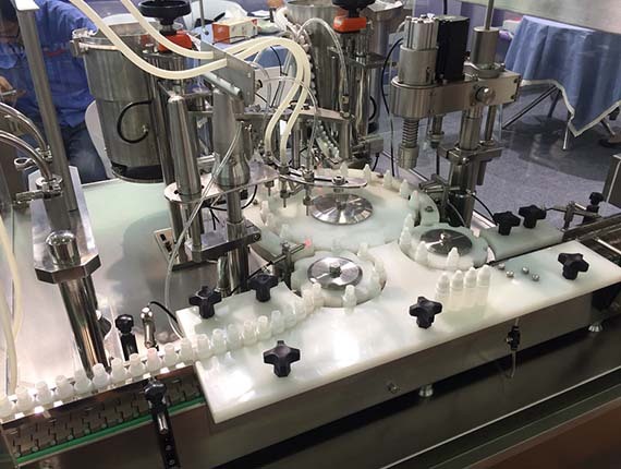 Eye Drop Filling Capping Machine