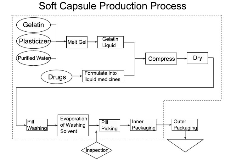 soft capsule production process